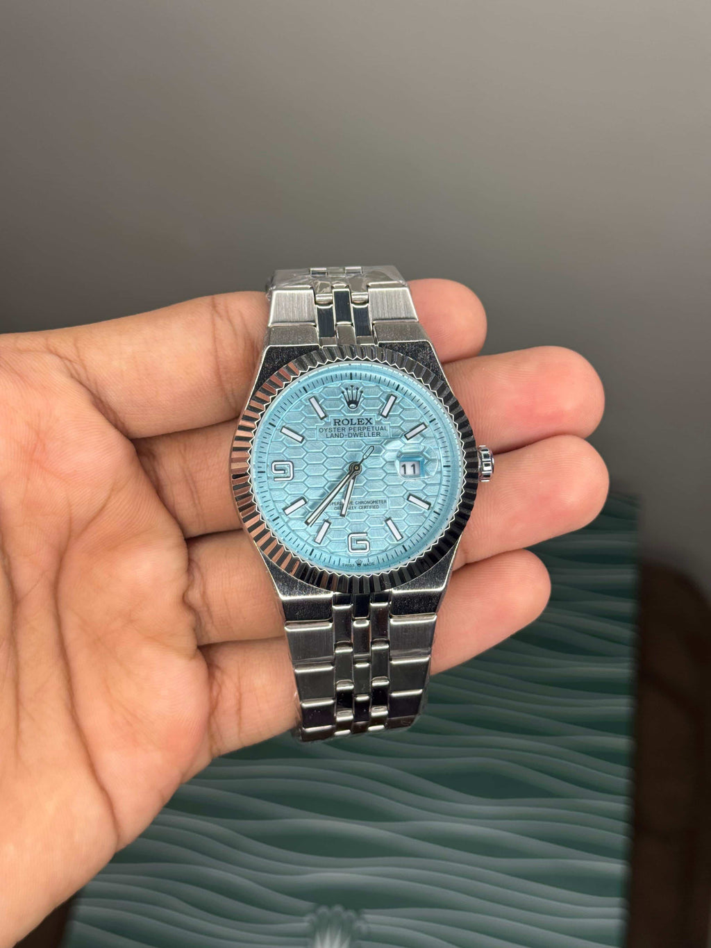 Role x Land Dweller Silver Blue Quartz Premium Watch