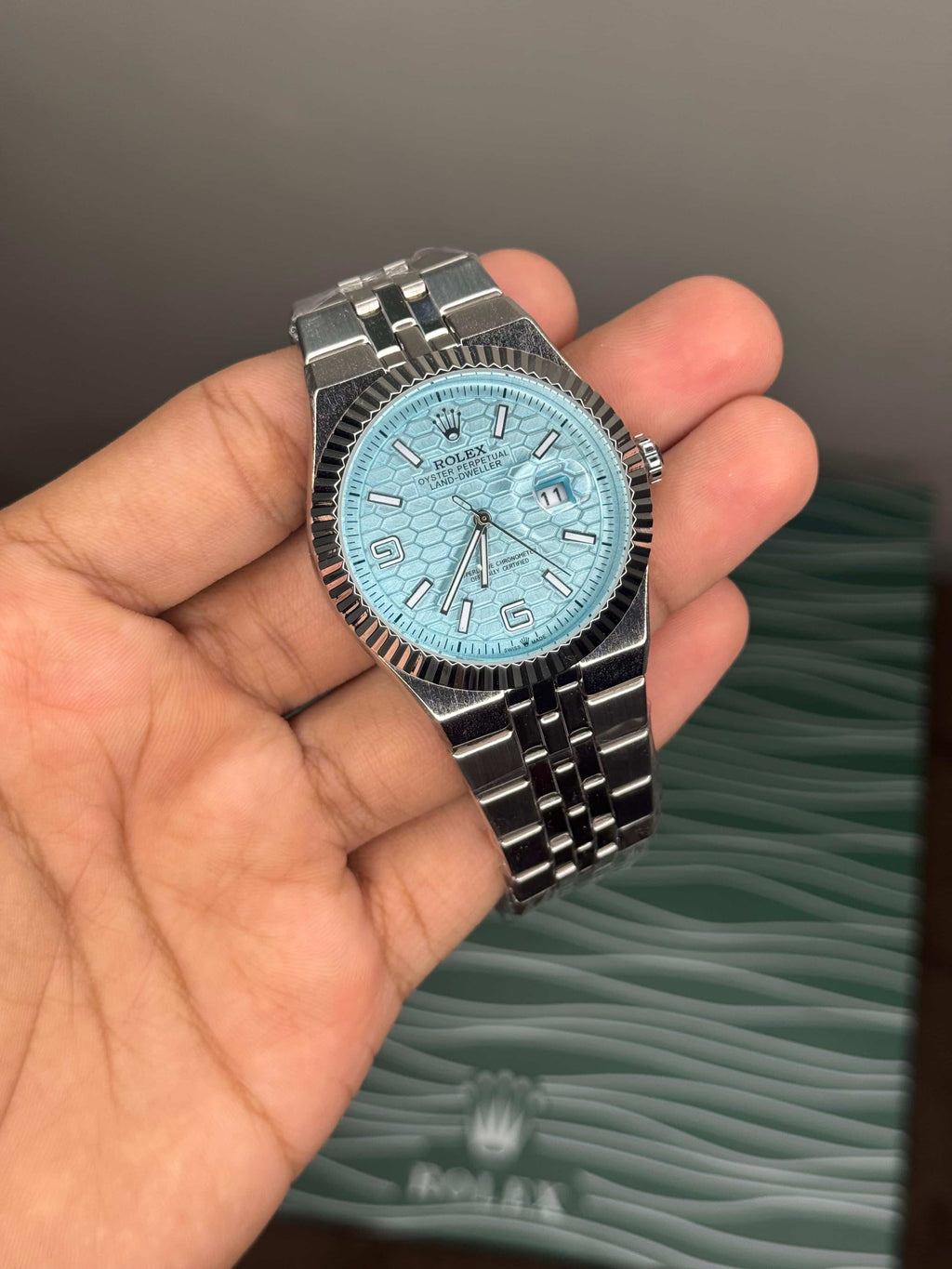 Role x Land Dweller Silver Blue Quartz Premium Watch