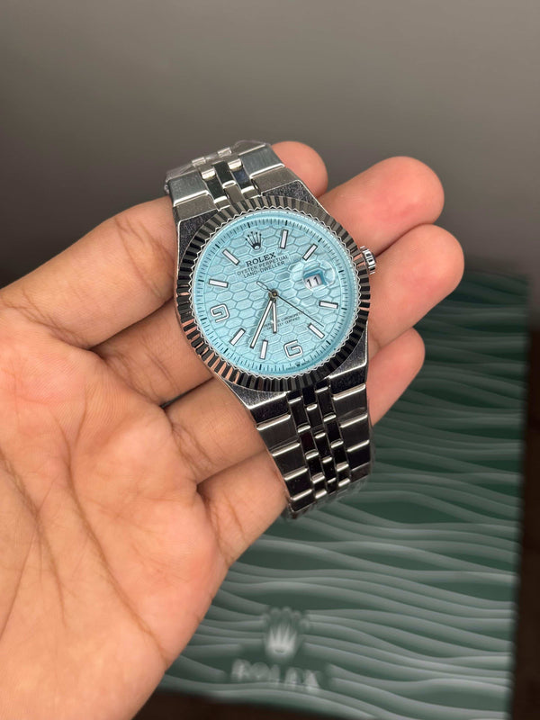 Role x Land Dweller Silver Blue Quartz Premium Watch
