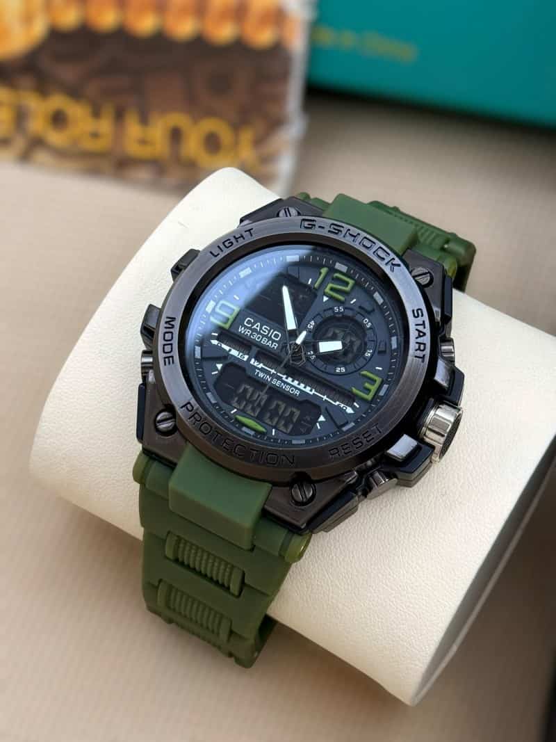 G Shock Metal Dial Fiber