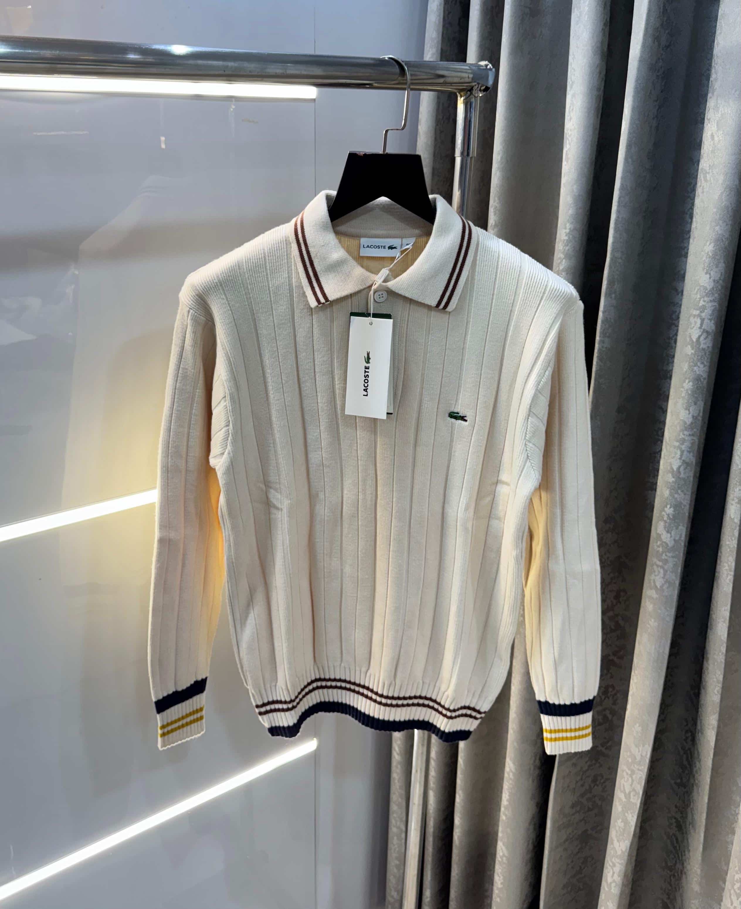 Lacost e Cream Imported Knitted Pull Over Secondary image