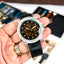 FOSSIL_AUTO_LEATHER_SILVER-BLACK