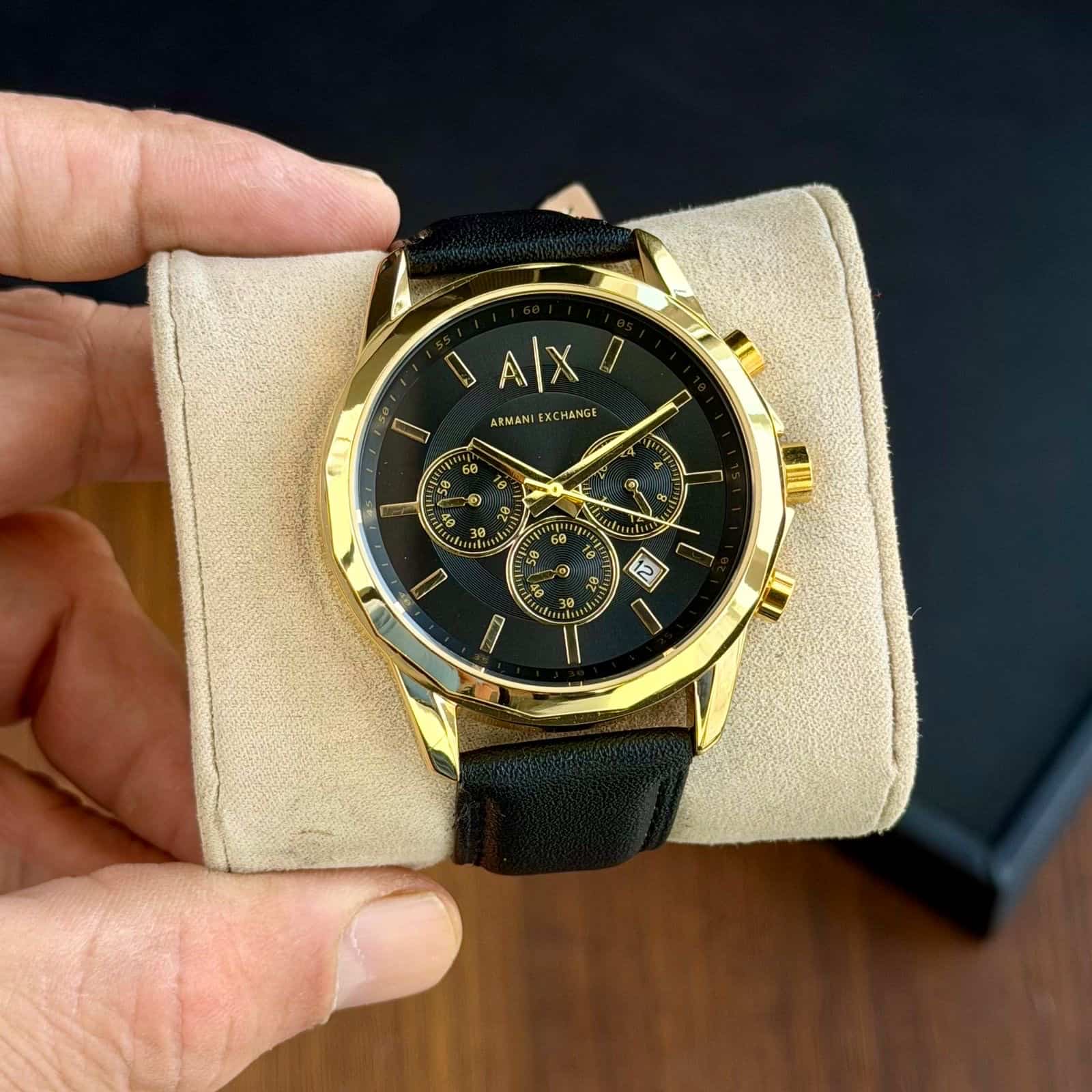 ARMANI CHRONO GOLDBLACK Secondary image