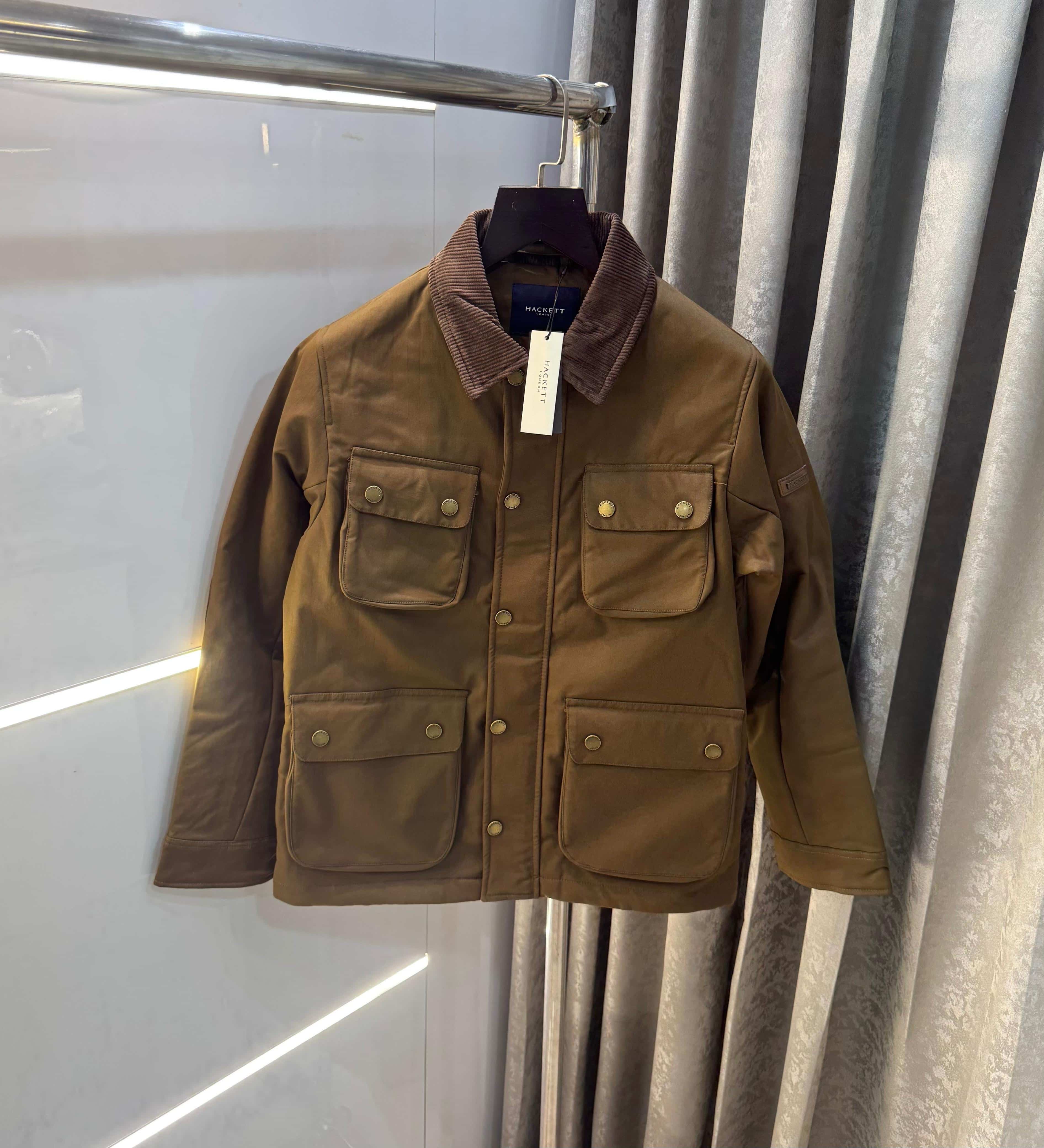 Hacket London Brown Premium Heavy Cotton Jacket Secondary image
