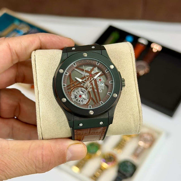 HUBLOT_LEATHER_BROWN
