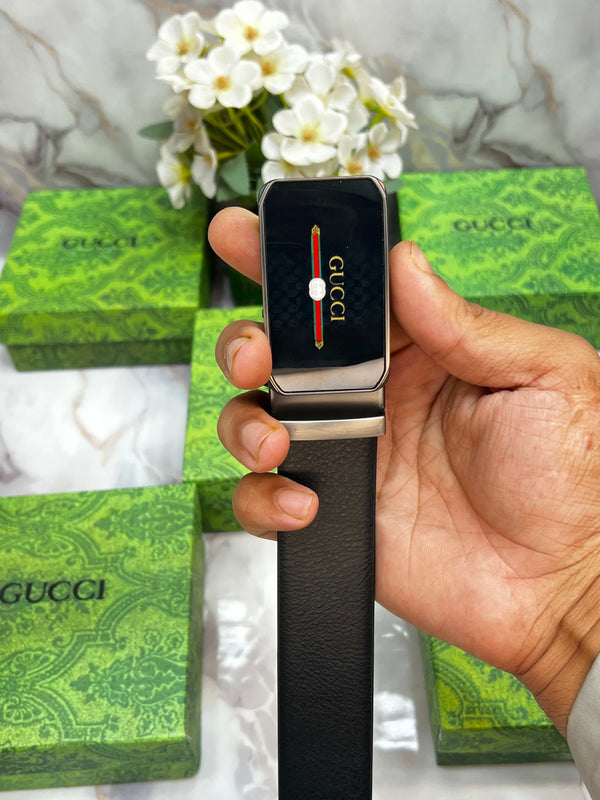 GG Gu...CCI PREMIUM QUALITY IMPORTED REVERSIBLE BELT WITH OG BOX. GG-601