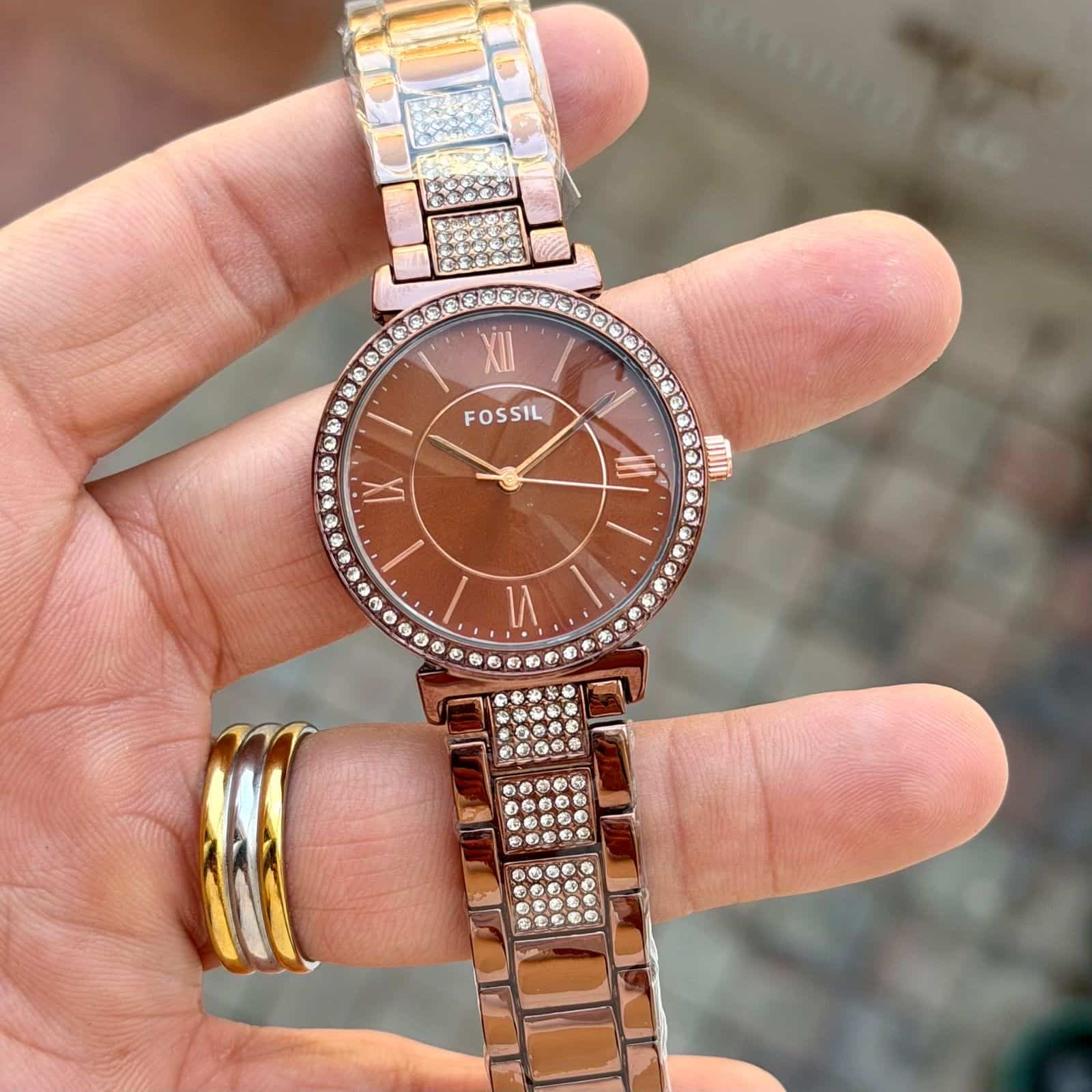 FOSSIL_DAIMOND_BROWN Main image