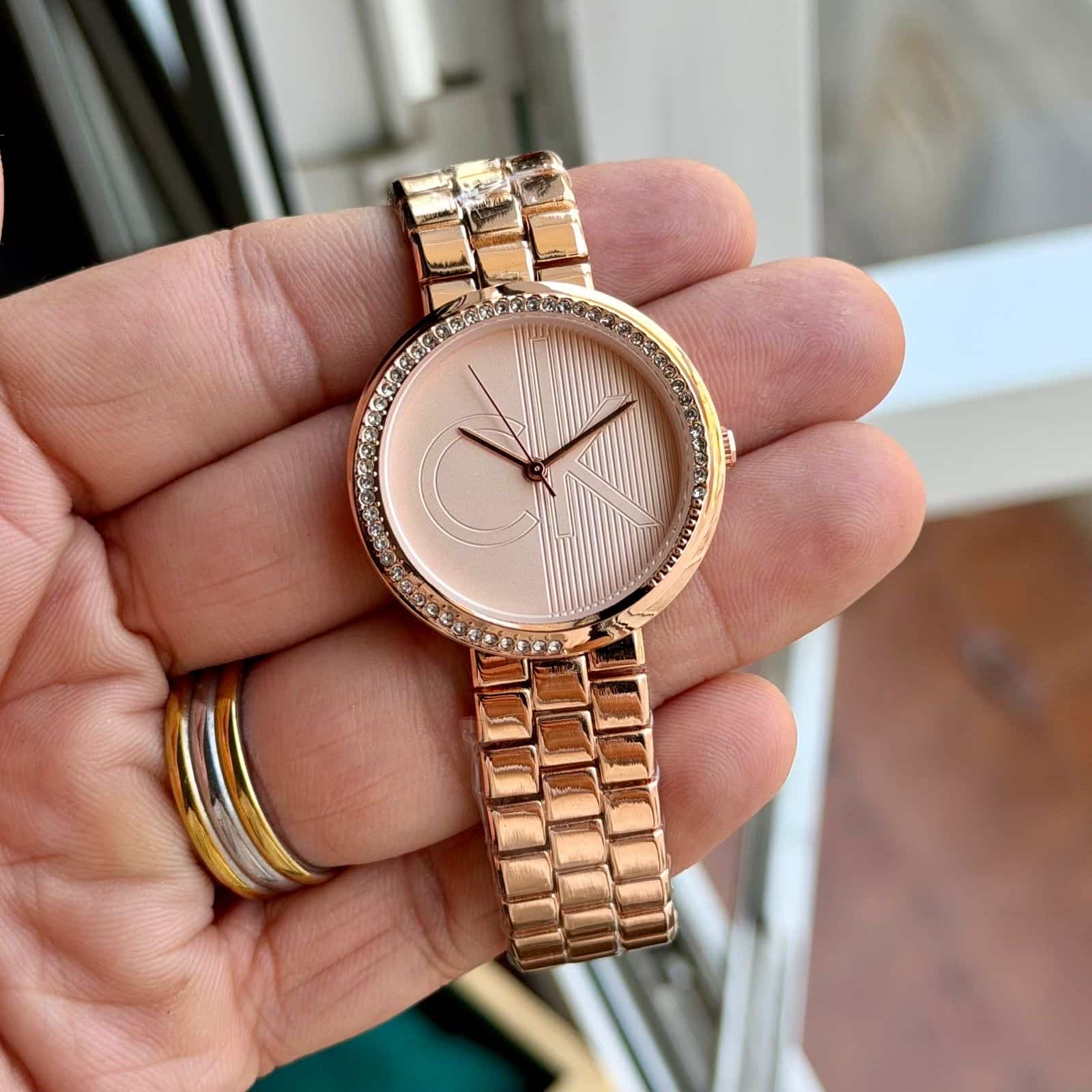CK LADIES_ROSEGOLD Main image
