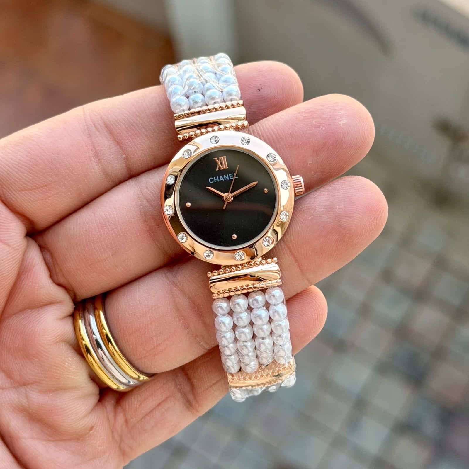 CHANEL_LADIES_ROSE-BLACK Main image