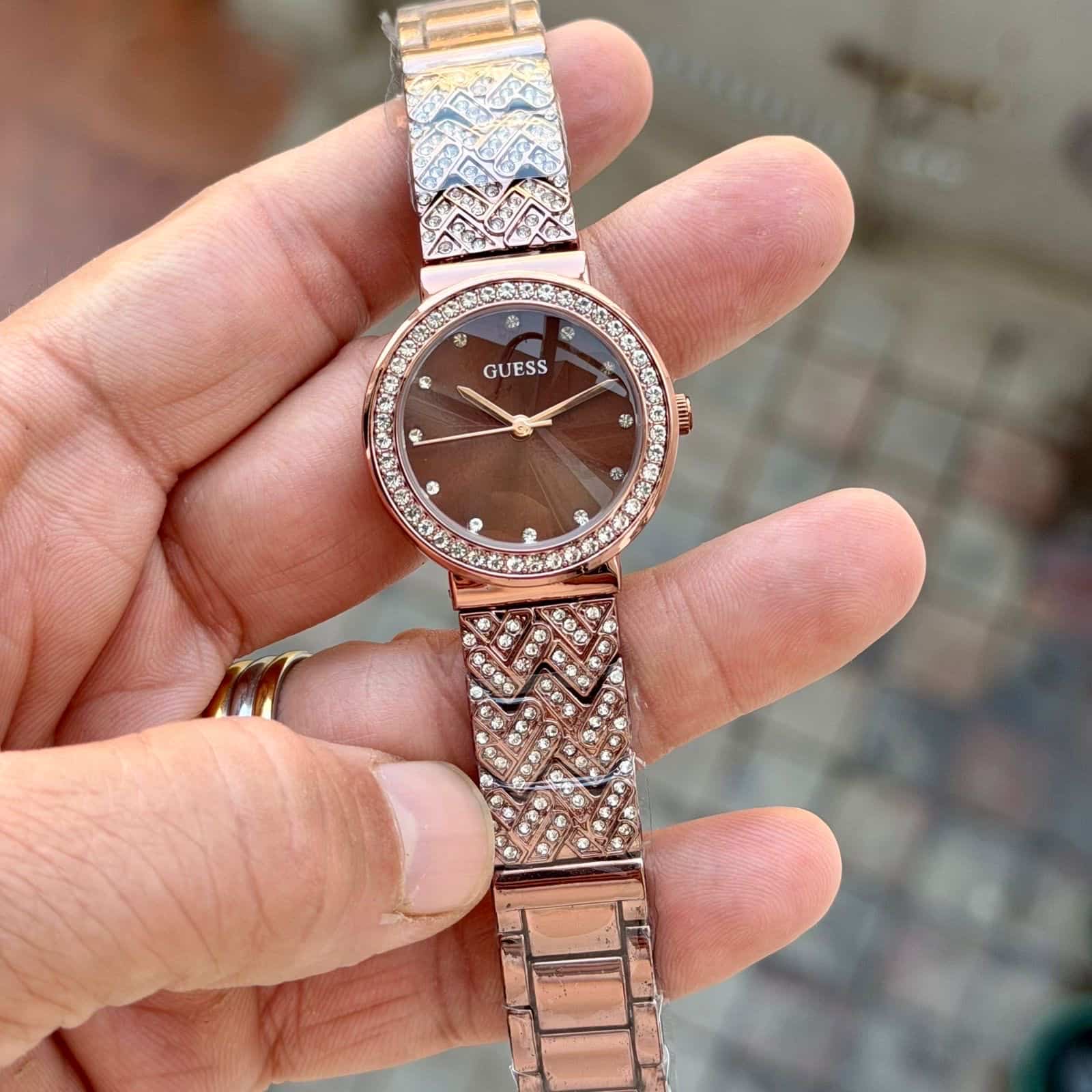 GUESS LADIES_BROWN Main image
