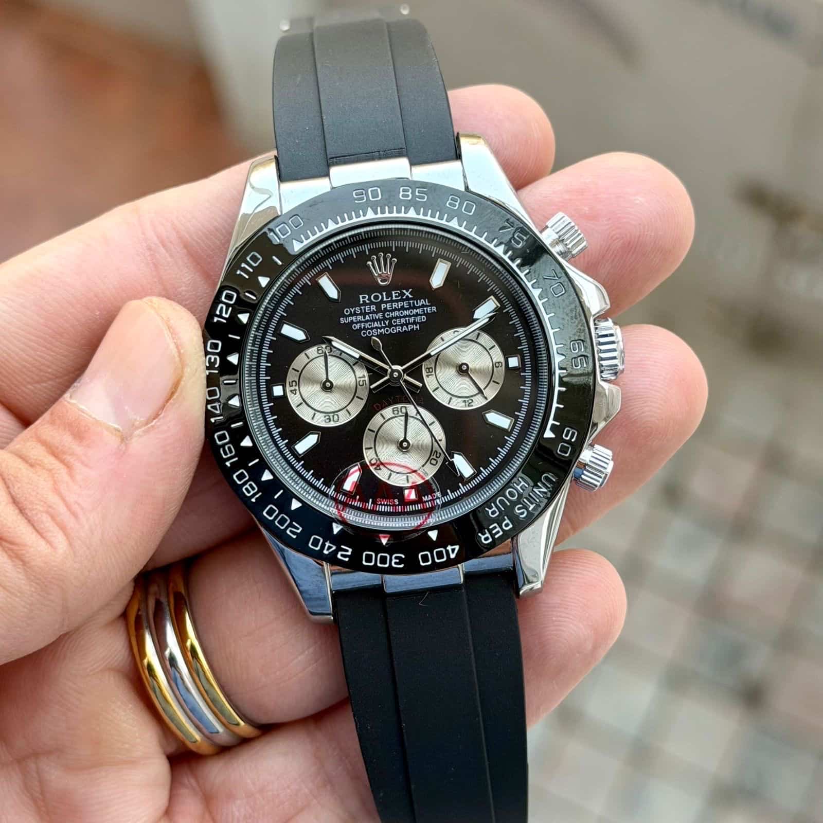 ROLEX_DAYTONA_SILVER-BLACK Main image