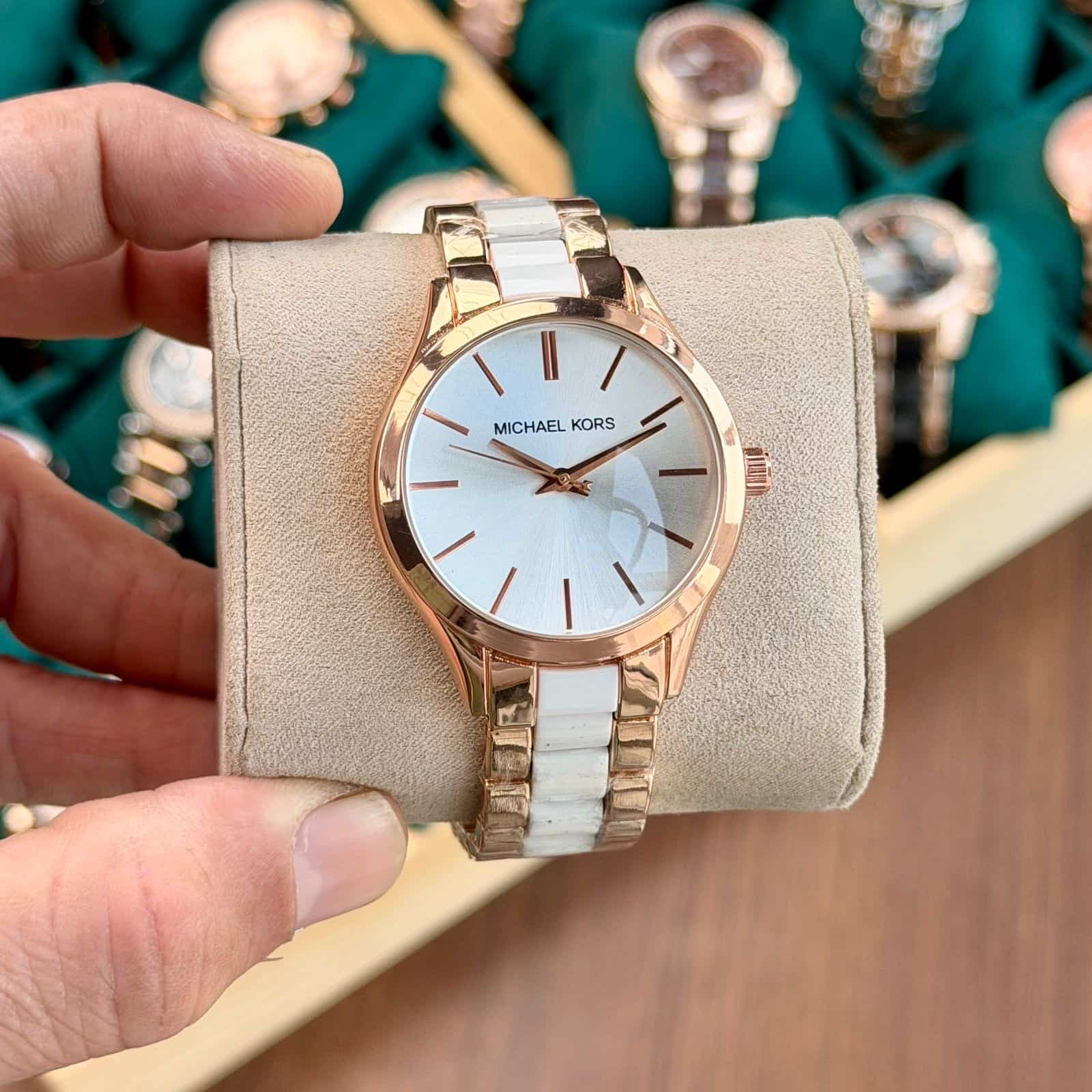 MICHAELKORS LADIES_ROSE-WHITE