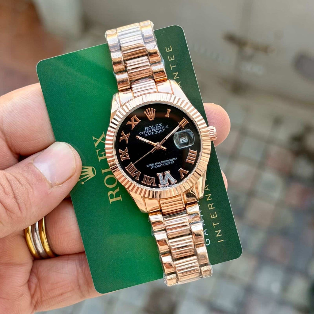 ROLEX_LADIES_ROSE-BLACK