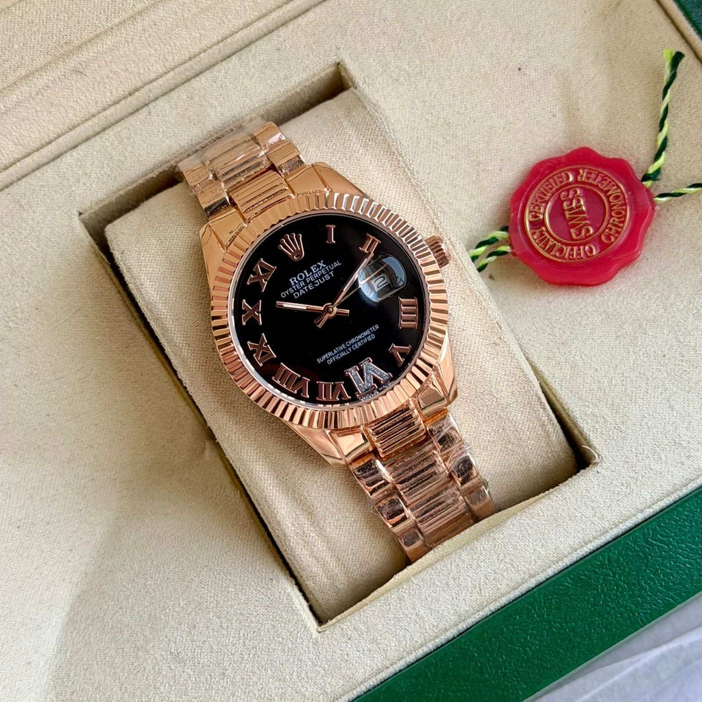 ROLEX_LADIES_ROSE-BLACK