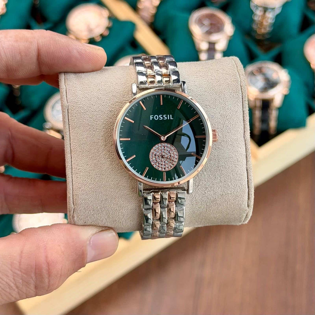 FOSSIL_LADIES_ROSE-TT-GREEN