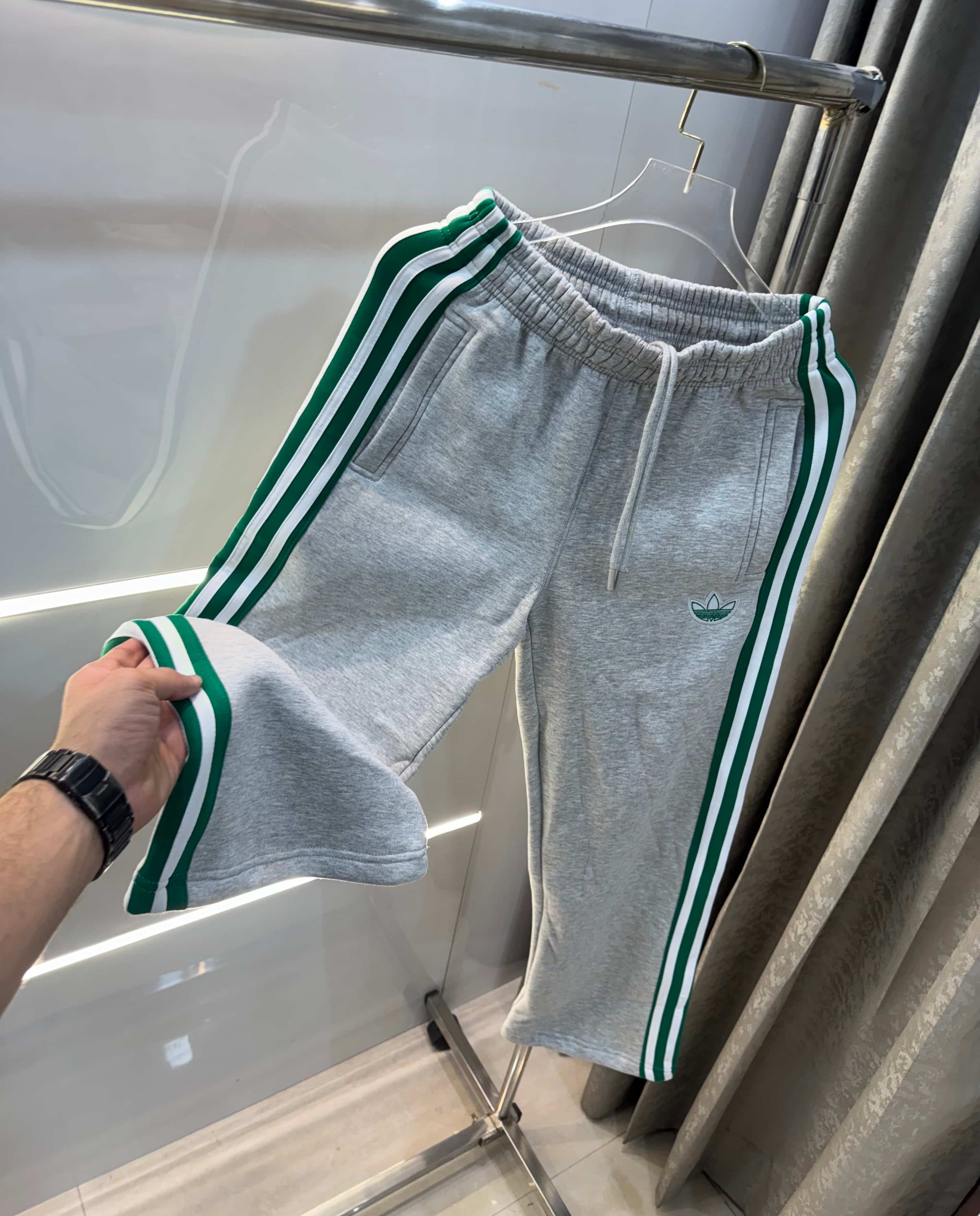 Adida s Grey Embroidery Logo Imported TrackPant Secondary image