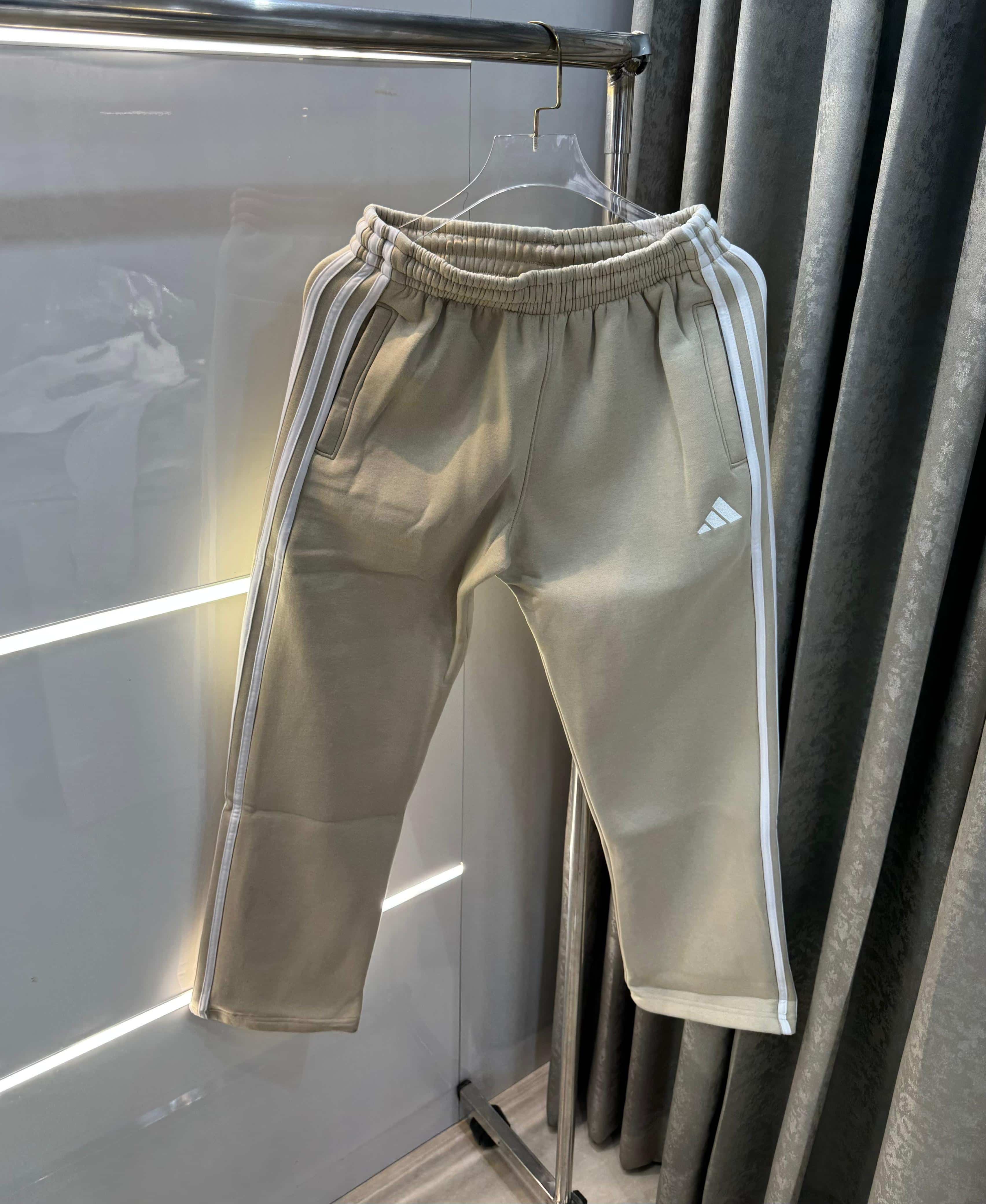 Adida s cream Embroidery Logo Premium TrackPant Secondary image