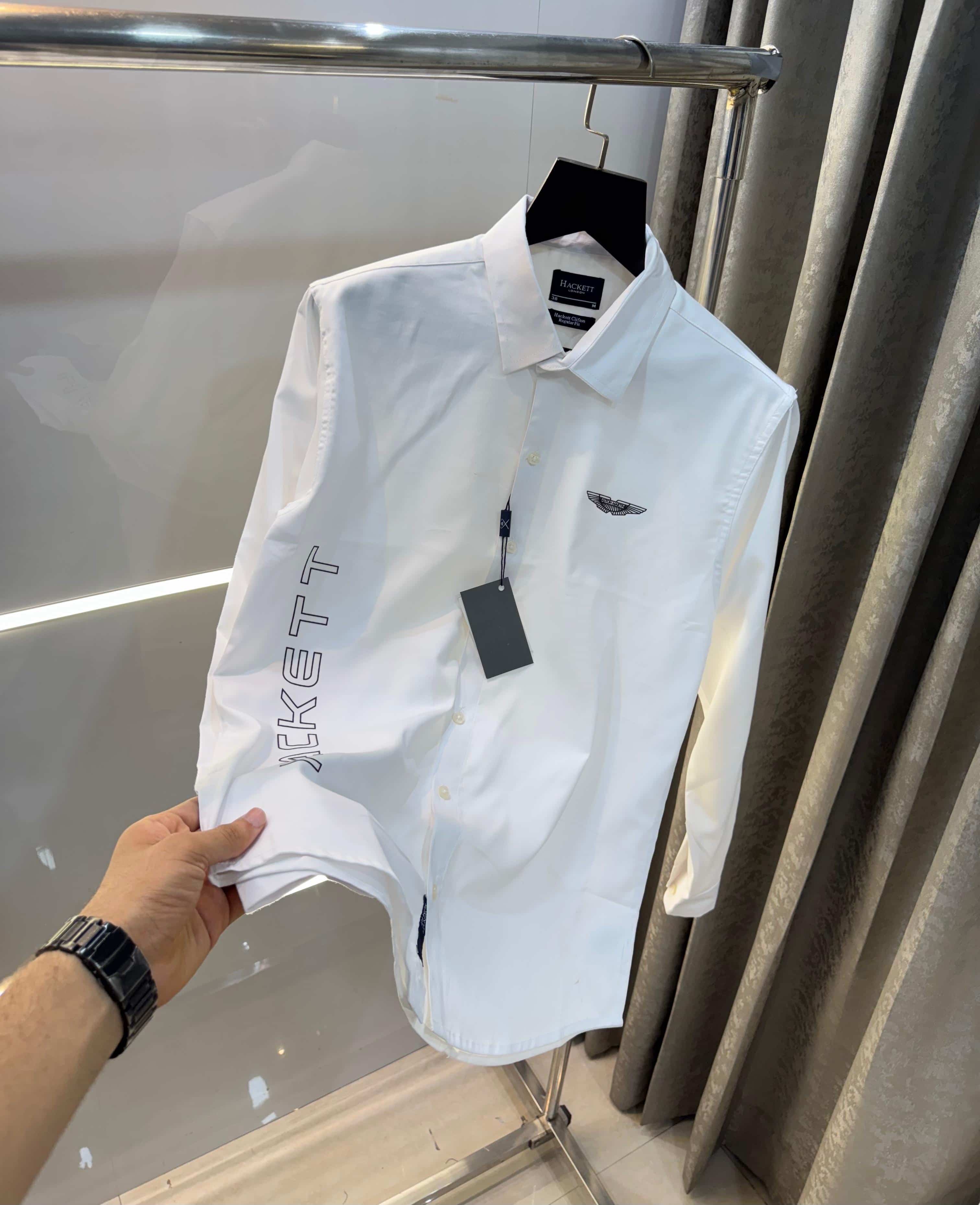 Hacket Londo n wahit  Logo Print Premium Shirt Secondary image