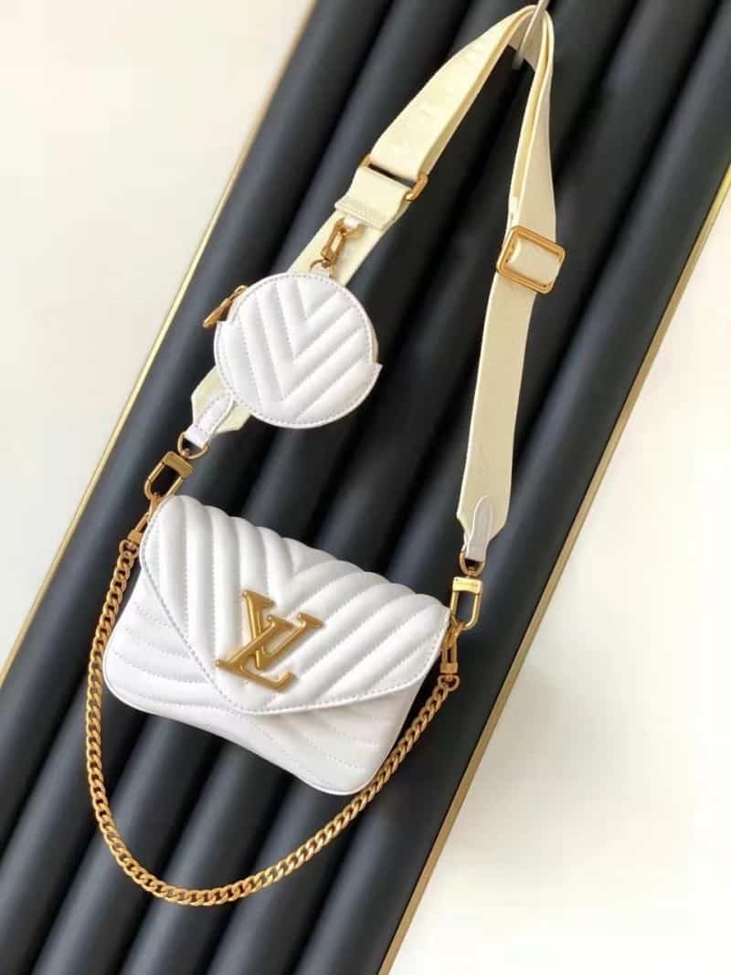 LOUIS_VUITTON_Wave_pochette_Bag_(white)_with_Box_699 Main image