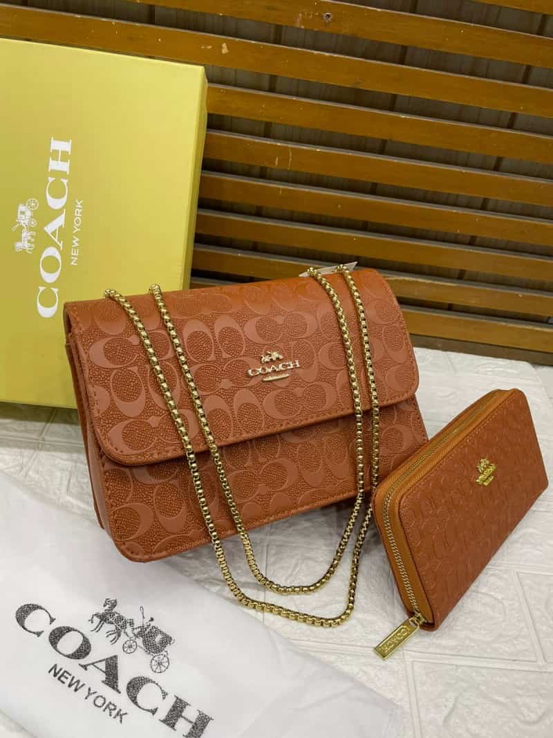 COACH_Embossed_Monogram_SlingBag_with_Wallet_With_Box_769 Main image