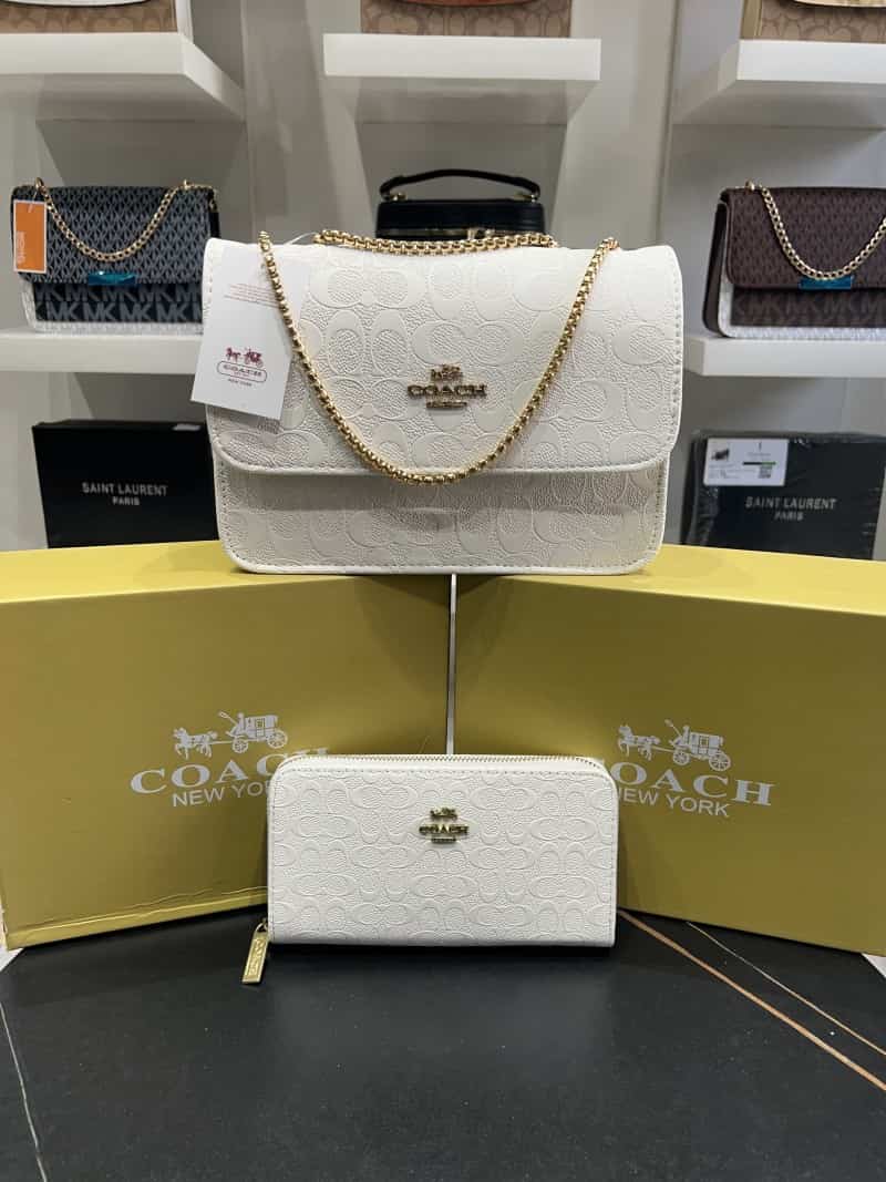 COACH_Embossed_Monogram_SlingBag_with_Wallet_With_Box_772 Secondary image