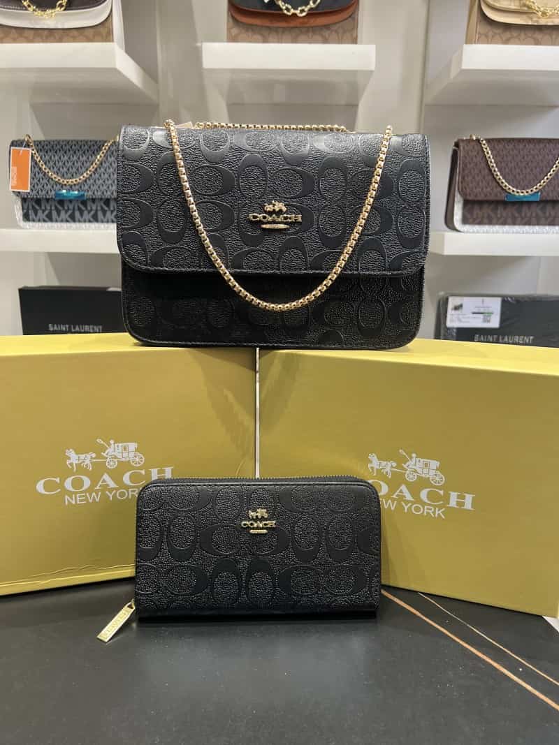 COACH_Embossed_Monogram_SlingBag_with_Wallet_With_Box_773 Secondary image