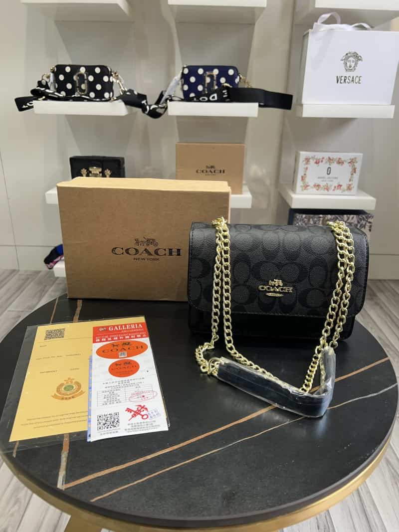 COACH_klare_signature_cross_body_bag_with_box_778 Main image
