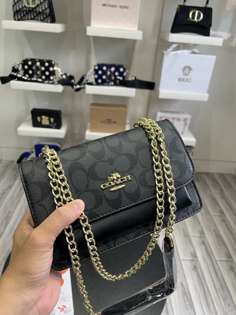 COACH_klare_signature_cross_body_bag_with_box_778 Secondary image