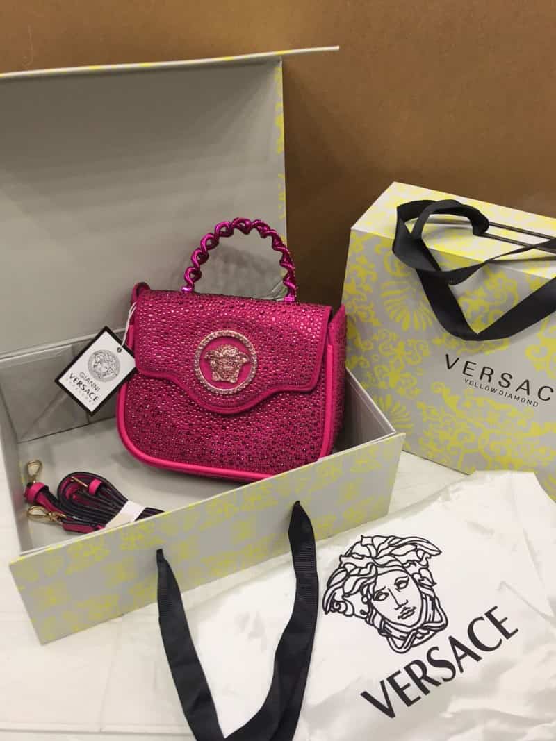 VERSACE_La Medusa crystal-embellished mini bag_with box_927 Main image