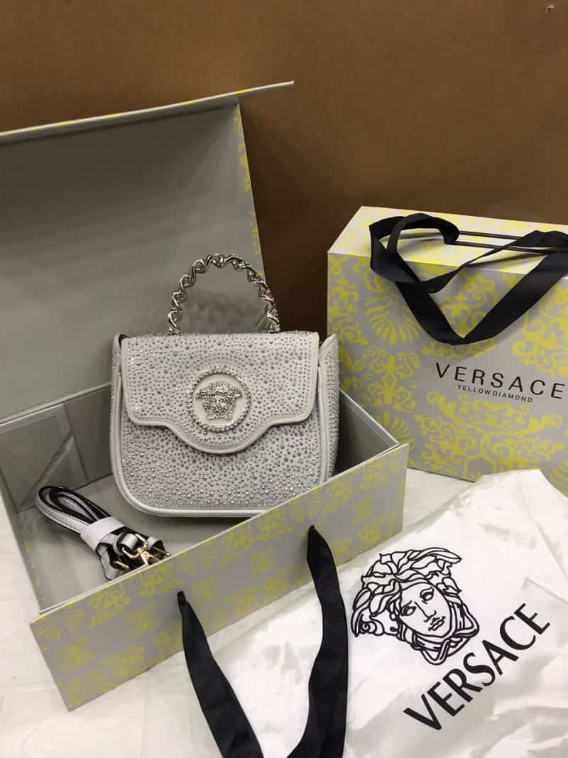 VERSACE_La Medusa crystal-embellished mini bag_with box_928 Main image