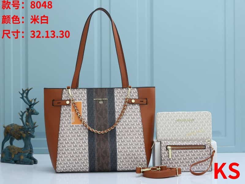 MICHAEL_KORS_Premium_3pcs_Tote_Bag_960 Main image