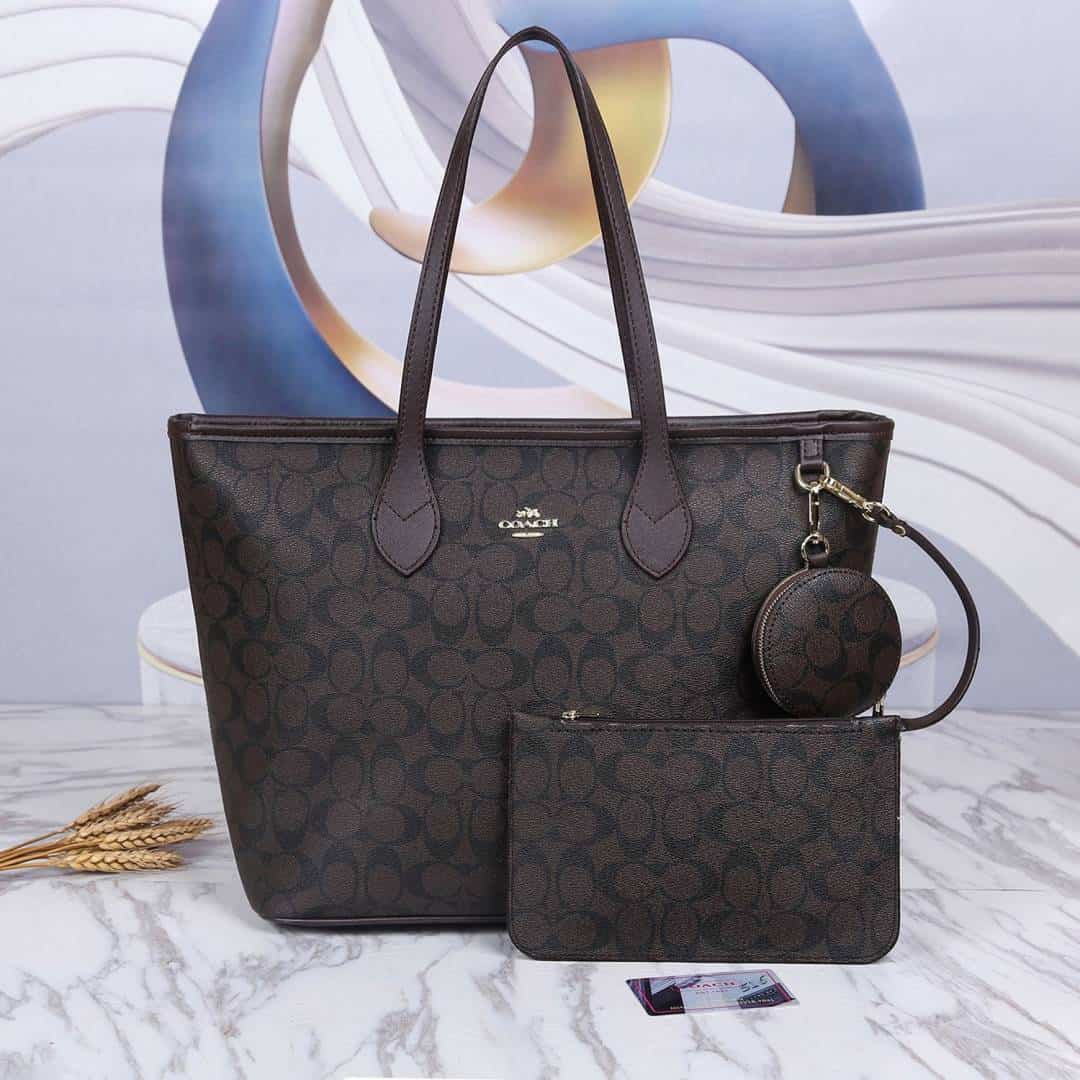 COACH_Signature_3pcs_Tote_Bag_987 Main image