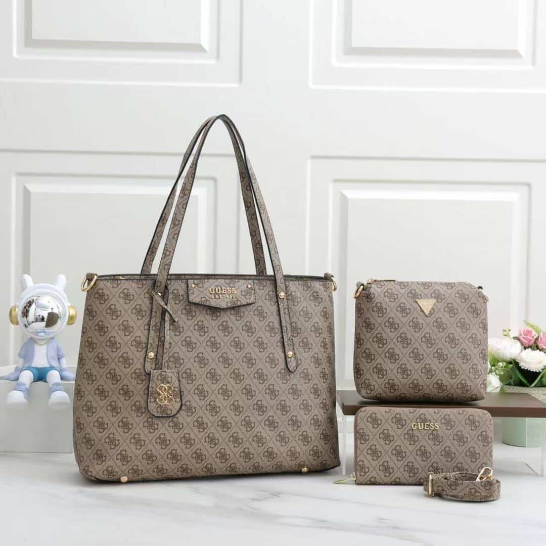 GUESS_Signature_3Pcs_Tote_Bag_1040 Main image