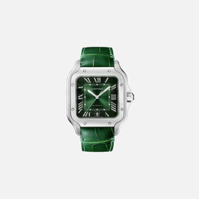 CARTIER DE SANTOS GREEN VIRAT KOHLI Main image
