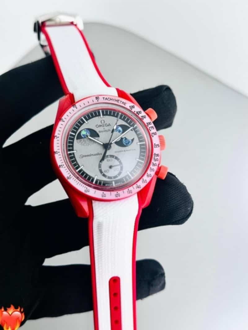 omegaa x silicon strap Main image