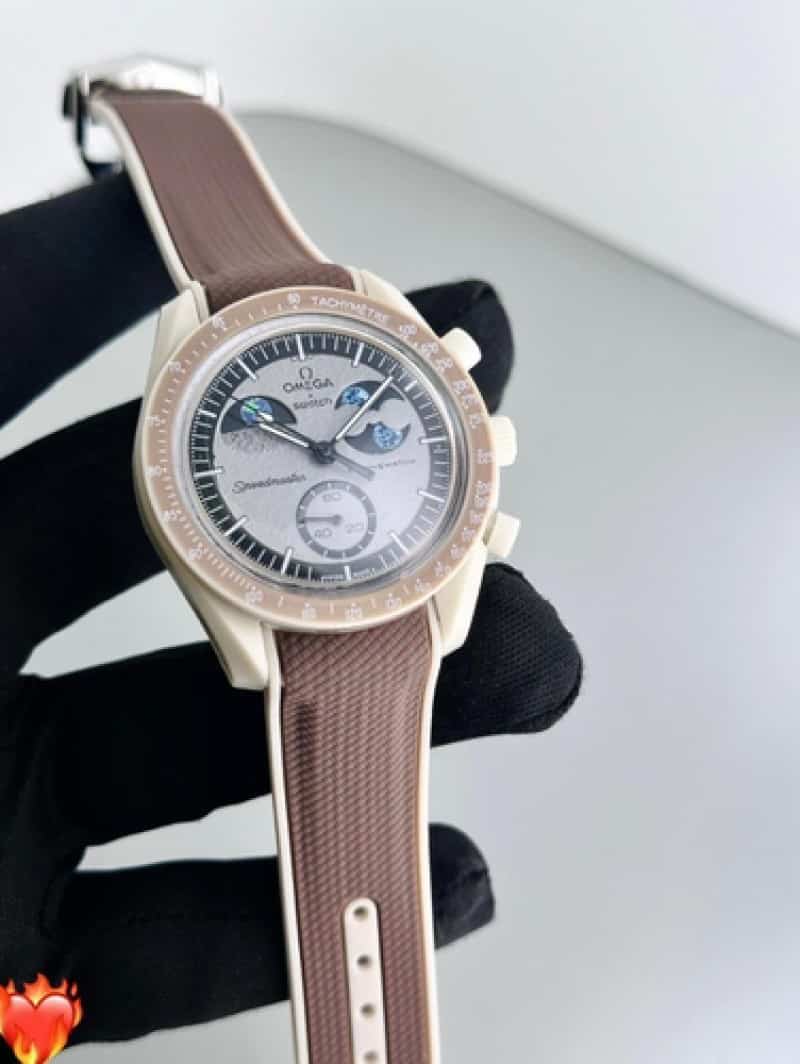 omegaa x silicon strap Main image