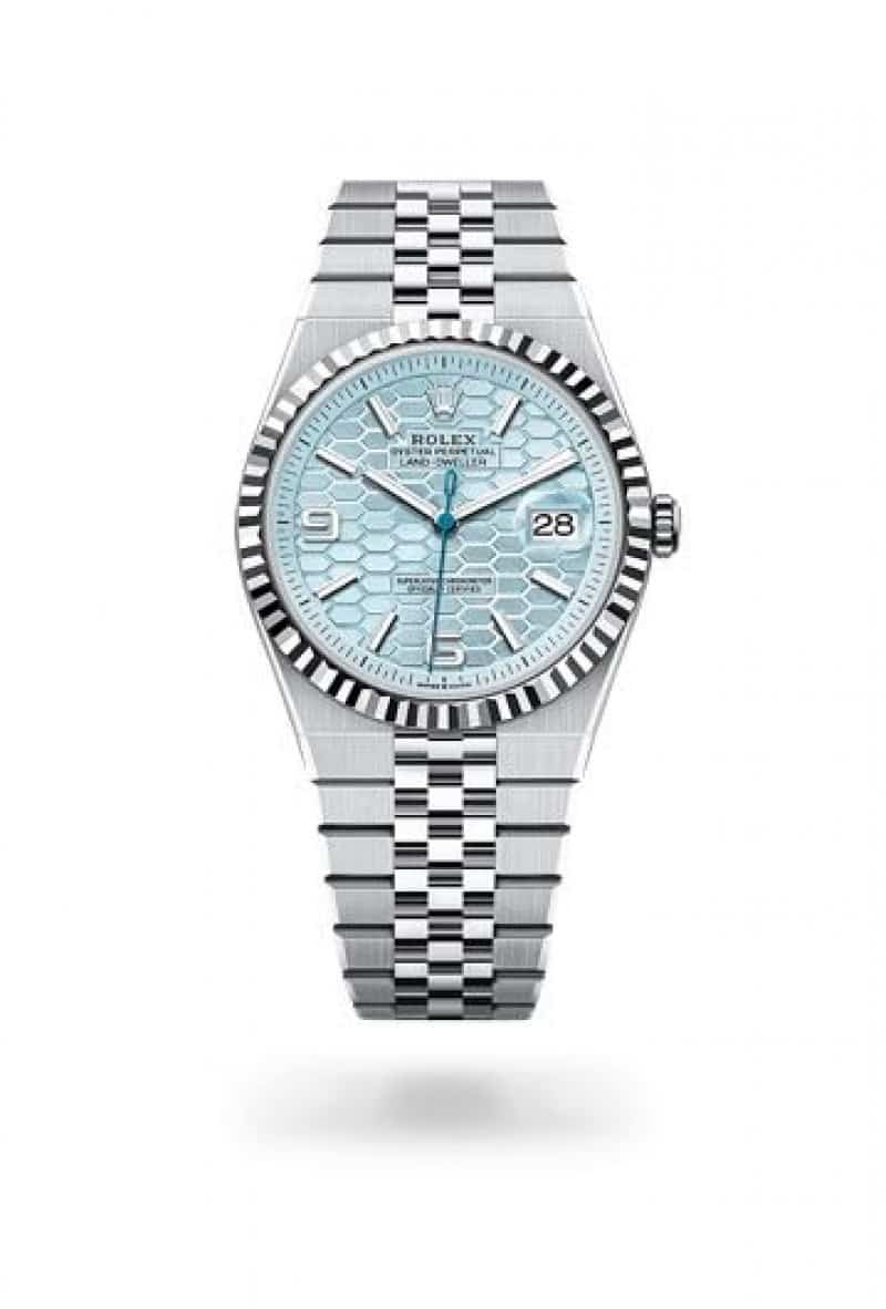 ROLEX LAND DWELLER SILVER TIFFANY Main image