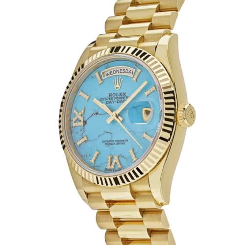 ROLEX DAY DATE SKY BLUE DAIL A032