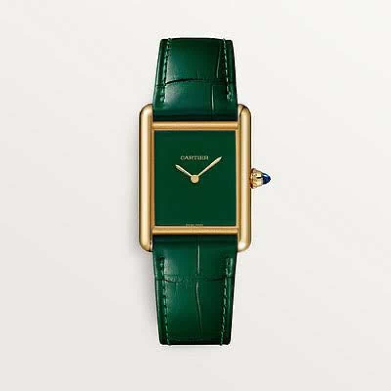 Cartier Tank Must Large Quartz Gree Main image