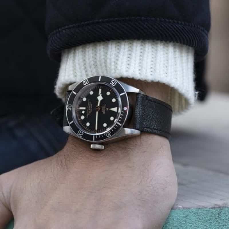 TUDOR BLACK BAY AUTOMATIC LEATHER S Main image