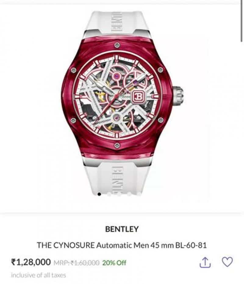 Bentley THE CYNOSURE Automatic Men
