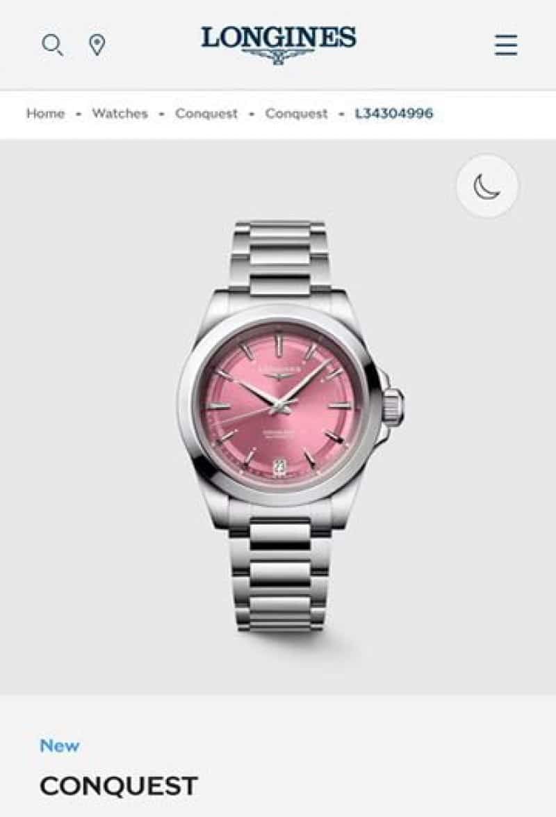 LONGINES CONQUEST FOR WOMEN SWISS E