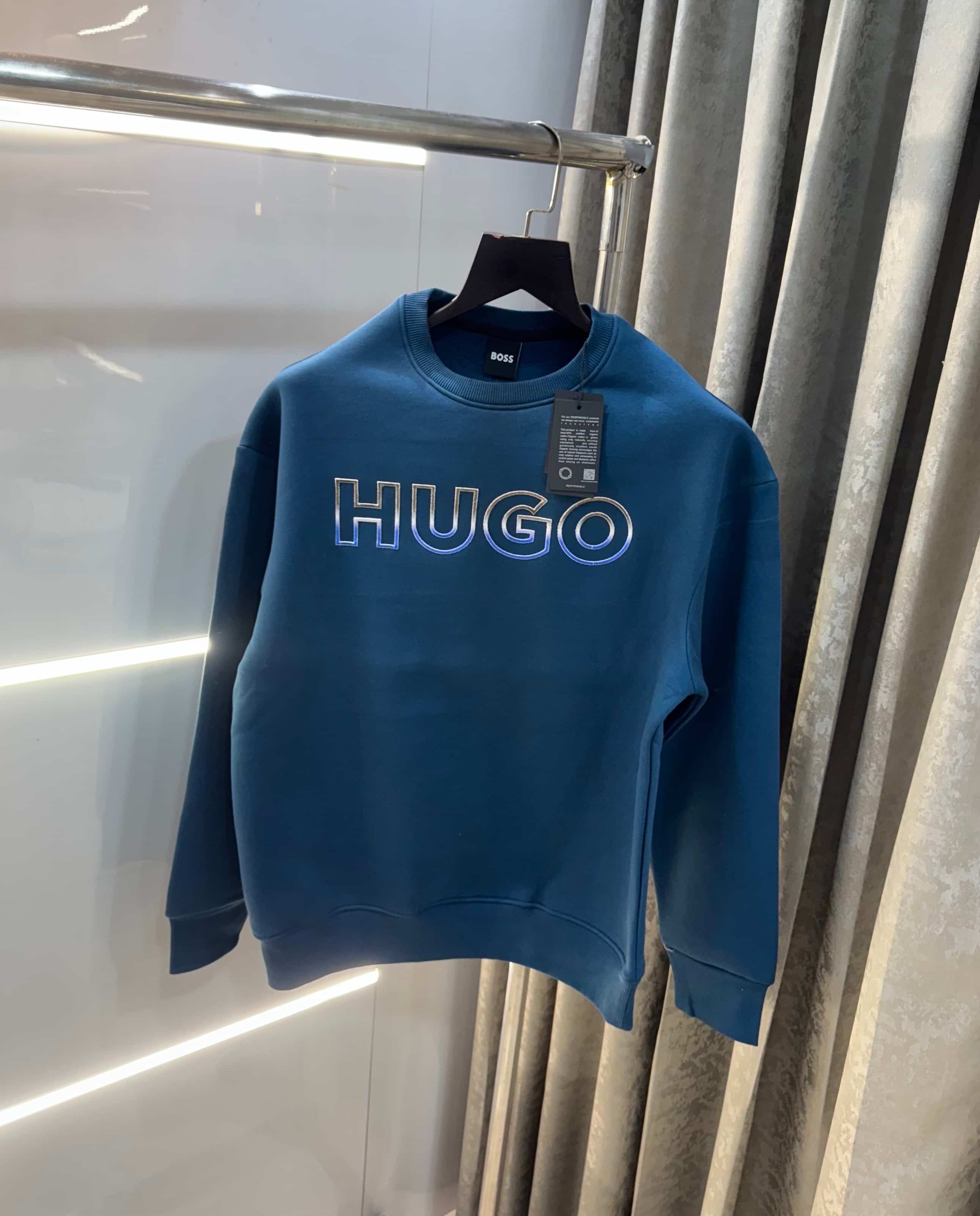 Hug o boss Blue Logo Work Imported Sweatshirt Secondary image