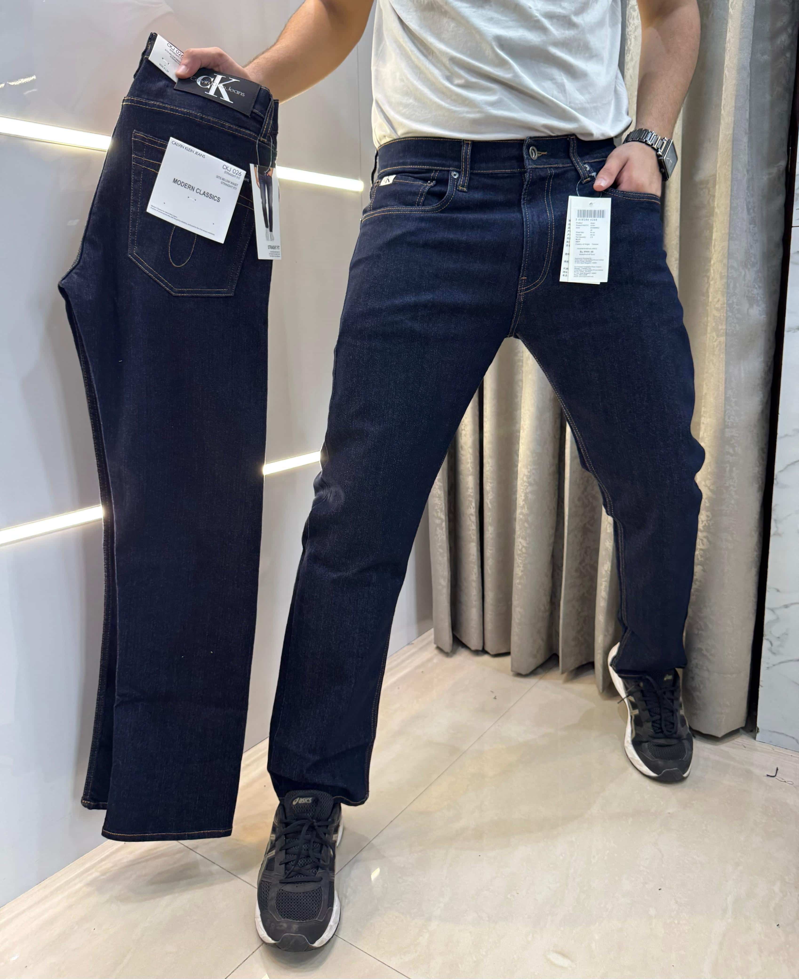Calvin  Klein Navy Raw Wash Premium Classic Denin Main image