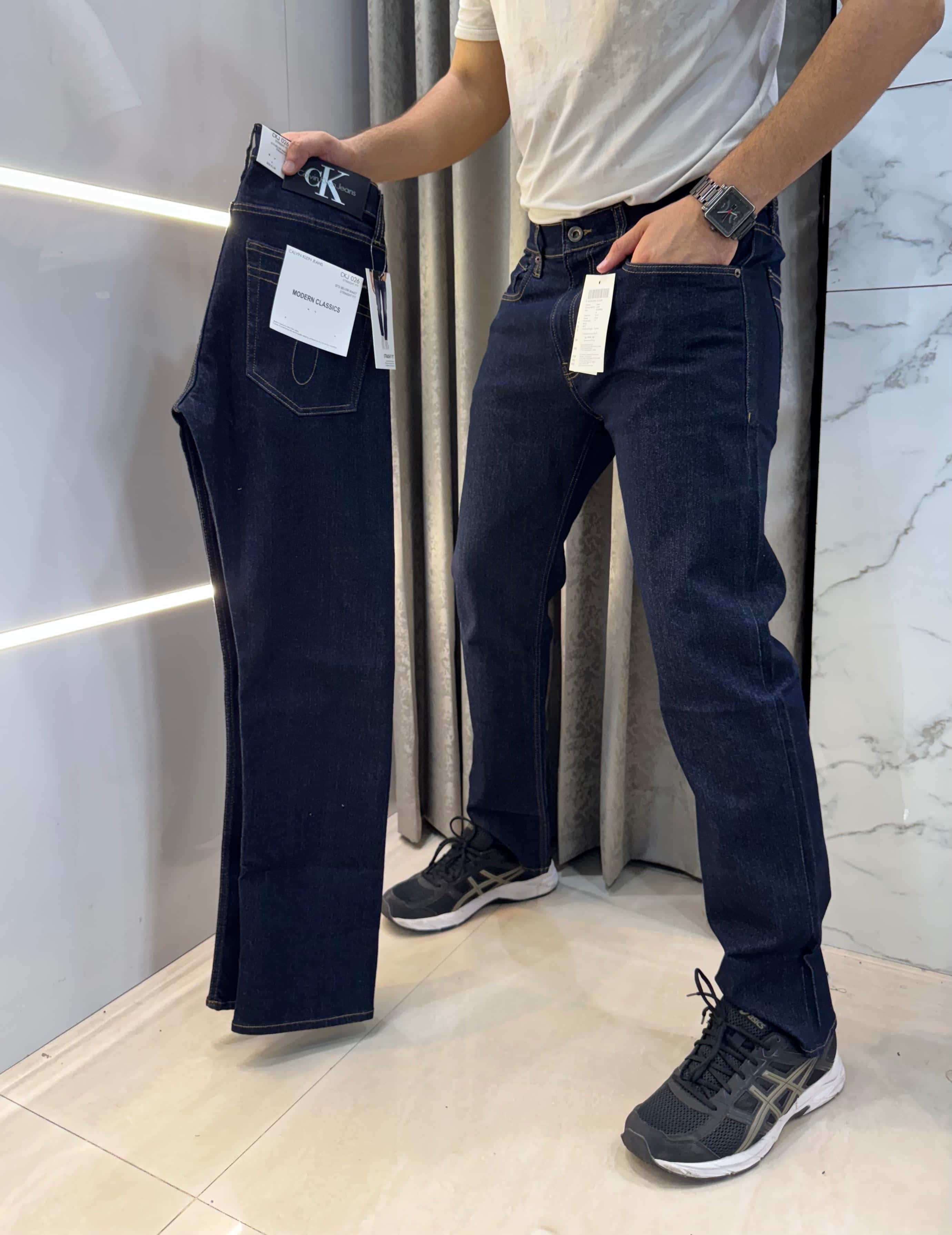 Calvin  Klein Navy Raw Wash Premium Classic Denin