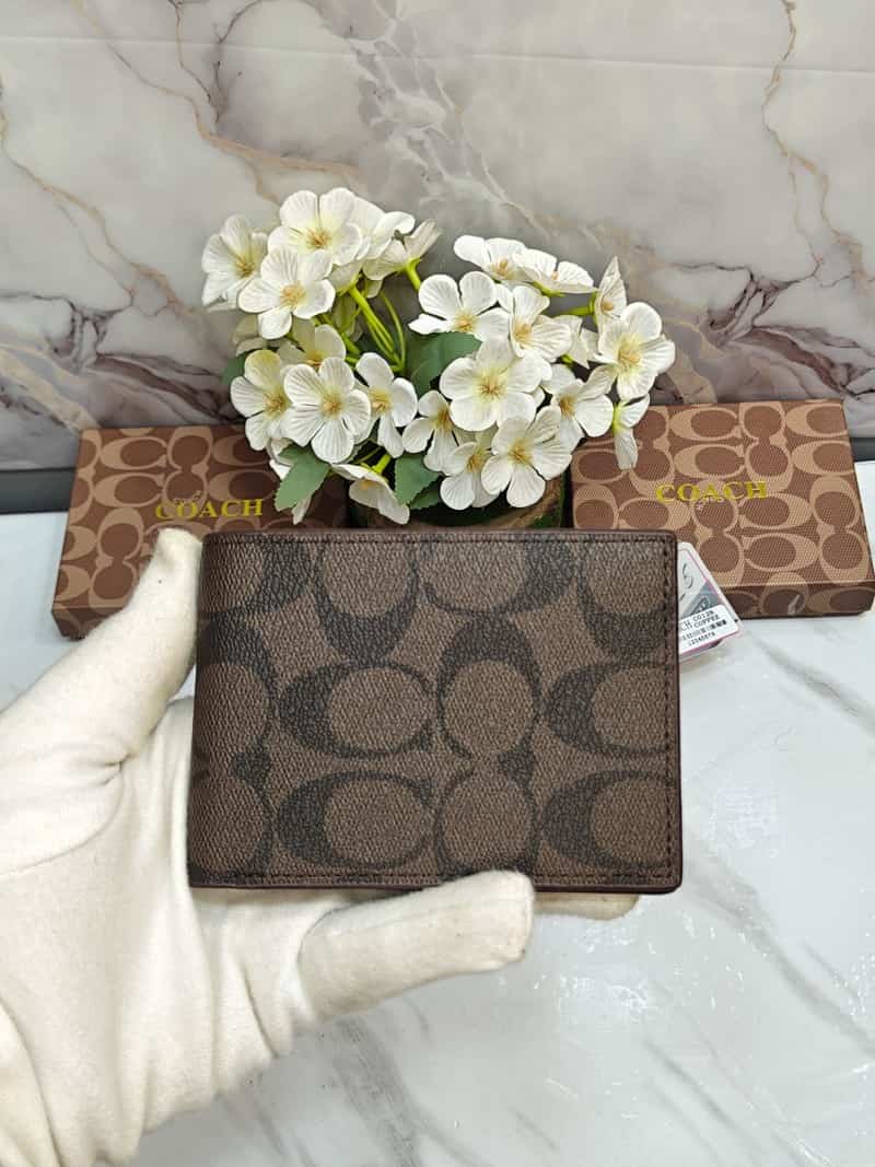 COAC H PREMIUM QUALITY WALLET WITH BoX C-404 Main image
