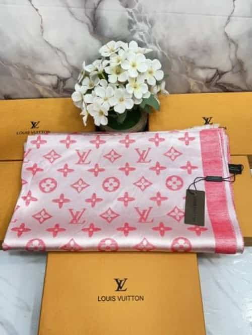 LV LOUIS VUITTON PREMIUM QUALITY STOLE/SCARF WITH OG BOX Main image