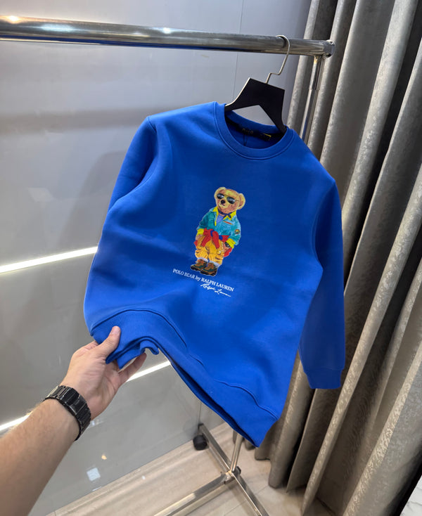 Ralph Lauren Blue Teddy Edition Imported Sweatshirt