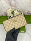 GUCCI GG PREMIUM QUALITY IMPORTED MONOGRAM PRINT LONG WALLET WITH OG BOX