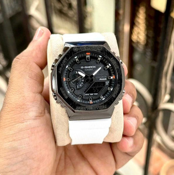 G-Shock New White Strap